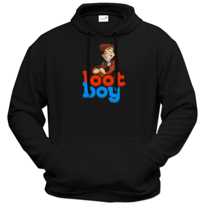 Motiv: Hoodie Premium FAIR WEAR - LootBoy - Logo - bestimme auf Wunsch Details wie Produkt, Grösse, Farbe und Position selbst ! Motiv: Hoodie Premium FAIR WEAR - LootBoy - Logo