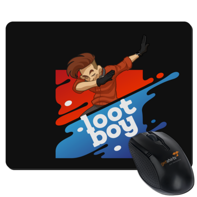 Motiv: Mousepad Textil - LootBoy - The Dab 