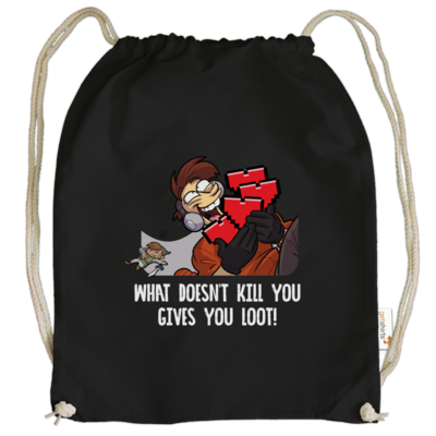Motiv: Cotton Gymsac - LootBoy - Kill You - bestimme auf Wunsch Details wie Produkt, Grösse, Farbe und Position selbst ! Motiv: Cotton Gymsac - LootBoy - Kill You