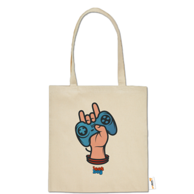 Motiv: Baumwolltasche - LootBoy - Hand up - bestimme auf Wunsch Details wie Produkt, Grösse, Farbe und Position selbst ! Motiv: Baumwolltasche - LootBoy - Hand up