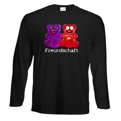 Motiv: Exact 190 Longsleeve FAIR WEAR - Lucky - Freundschaft - bestimme auf Wunsch Details wie Produkt, Grösse, Farbe und Position selbst ! Motiv: Exact 190 Longsleeve FAIR WEAR - Lucky - Freundschaft