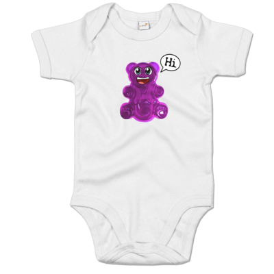 Motiv: Baby Body Organic - Lucky - Logo Maedchen - bestimme auf Wunsch Details wie Produkt, Grösse, Farbe und Position selbst ! Motiv: Baby Body Organic - Lucky - Logo Maedchen