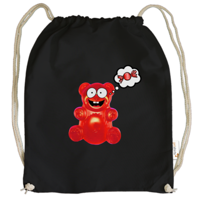 Motiv: Cotton Gymsac - Lucky - Candy - bestimme auf Wunsch Details wie Produkt, Grösse, Farbe und Position selbst ! Motiv: Cotton Gymsac - Lucky - Candy