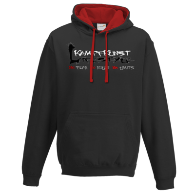 Motiv: Two-Tone Hoodie - Kampfkunst Lifestyle - Logo 1 - bestimme auf Wunsch Details wie Produkt, Grösse, Farbe und Position selbst ! Motiv: Two-Tone Hoodie - Kampfkunst Lifestyle - Logo 1