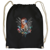 Motiv: Cotton Gymsac - Artcore - Logo - bestimme auf Wunsch Details wie Produkt, Grösse, Farbe und Position selbst ! Motiv: Cotton Gymsac - Artcore - Logo