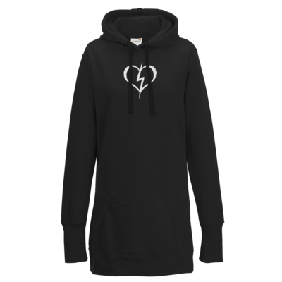 Motiv: Lady Longline Hoodie - Logo - bestimme auf Wunsch Details wie Produkt, Grösse, Farbe und Position selbst ! Motiv: Lady Longline Hoodie - Logo