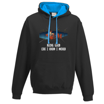 Motiv: Two-Tone Hoodie - Lootboy - Doing Good - bestimme auf Wunsch Details wie Produkt, Grösse, Farbe und Position selbst ! Motiv: Two-Tone Hoodie - Lootboy - Doing Good