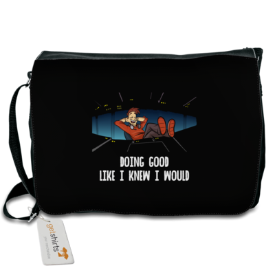 Motiv: Schultertasche - Lootboy - Doing Good - bestimme auf Wunsch Details wie Produkt, Grösse, Farbe und Position selbst ! Motiv: Schultertasche - Lootboy - Doing Good