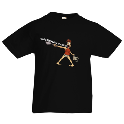 Motiv: Kids T-Shirt Premium FAIR WEAR - LootBoy - Chicken Party - bestimme auf Wunsch Details wie Produkt, Grösse, Farbe und Position selbst ! Motiv: Kids T-Shirt Premium FAIR WEAR - LootBoy - Chicken Party