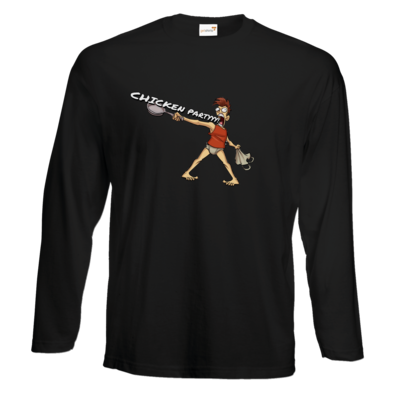 Motiv: Exact 190 Longsleeve FAIR WEAR - LootBoy - Chicken Party - bestimme auf Wunsch Details wie Produkt, Grösse, Farbe und Position selbst ! Motiv: Exact 190 Longsleeve FAIR WEAR - LootBoy - Chicken Party