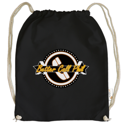 Motiv: Cotton Gymsac - Philmann - Better Call Phil - bestimme auf Wunsch Details wie Produkt, Grösse, Farbe und Position selbst ! Motiv: Cotton Gymsac - Philmann - Better Call Phil