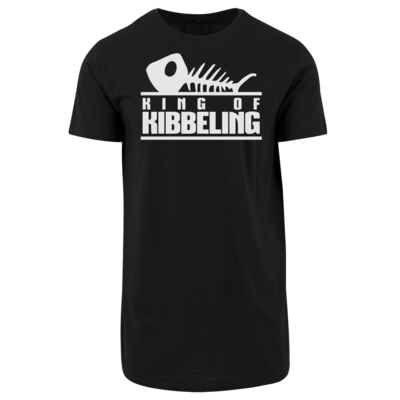 Motiv: Shaped Long Tee - Dead by Daylight - King of Kibbeling - bestimme auf Wunsch Details wie Produkt, Grösse, Farbe und Position selbst ! Motiv: Shaped Long Tee - Dead by Daylight - King of Kibbeling