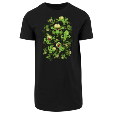 Motiv: Shaped Long Tee - Lurchregen - bestimme auf Wunsch Details wie Produkt, Grösse, Farbe und Position selbst ! Motiv: Shaped Long Tee - Lurchregen