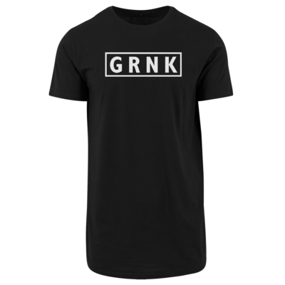 Motiv: Shaped Long Tee - Grnk - bestimme auf Wunsch Details wie Produkt, Grösse, Farbe und Position selbst ! Motiv: Shaped Long Tee - Grnk