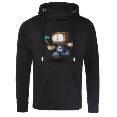 Motiv: Cross Neck Hoodie - Gronkhcraft - bestimme auf Wunsch Details wie Produkt, Grösse, Farbe und Position selbst ! Motiv: Cross Neck Hoodie - Gronkhcraft