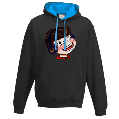 Motiv: Two-Tone Hoodie - Softwerker SoftDerp - bestimme auf Wunsch Details wie Produkt, Grösse, Farbe und Position selbst ! Motiv: Two-Tone Hoodie - Softwerker SoftDerp