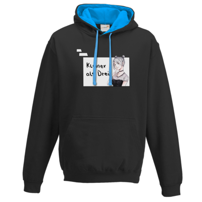 Motiv: Two-Tone Hoodie - Zayuri - Herz - bestimme auf Wunsch Details wie Produkt, Grösse, Farbe und Position selbst ! Motiv: Two-Tone Hoodie - Zayuri - Herz