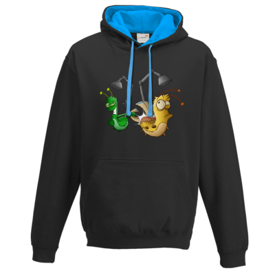 Motiv: Two-Tone Hoodie - bestimme auf Wunsch Details wie Produkt, Grösse, Farbe und Position selbst ! Motiv: Two-Tone Hoodie