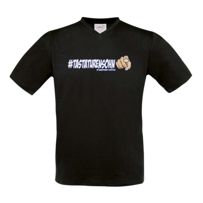 Motiv: T-Shirt V-Neck FAIR WEAR - Kampfkunst Lifestyle - Tastaturensohn - bestimme auf Wunsch Details wie Produkt, Grösse, Farbe und Position selbst ! Motiv: T-Shirt V-Neck FAIR WEAR - Kampfkunst Lifestyle - Tastaturensohn