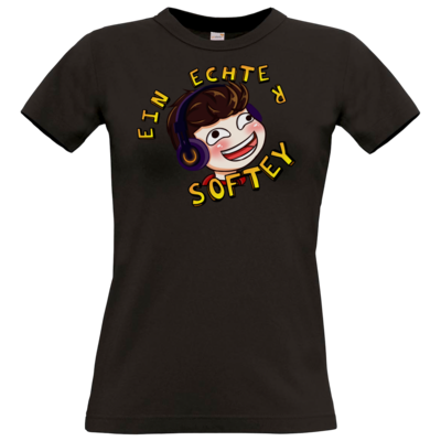 Motiv: T-Shirt Damen Premium FAIR WEAR - Softwerker Echter Softey - bestimme auf Wunsch Details wie Produkt, Grösse, Farbe und Position selbst ! Motiv: T-Shirt Damen Premium FAIR WEAR - Softwerker Echter Softey