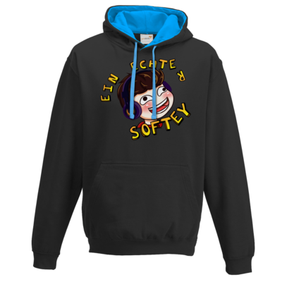 Motiv: Two-Tone Hoodie - Softwerker Echter Softey - bestimme auf Wunsch Details wie Produkt, Grösse, Farbe und Position selbst ! Motiv: Two-Tone Hoodie - Softwerker Echter Softey