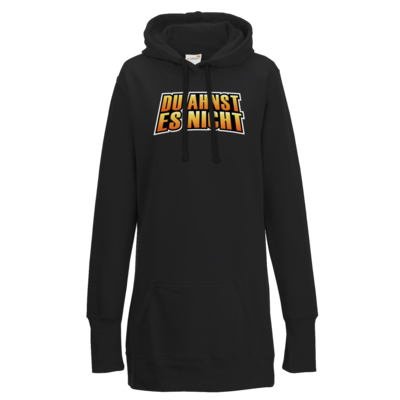 Motiv: Lady Longline Hoodie - Rhoxy - Du ahnst es nicht - bestimme auf Wunsch Details wie Produkt, Grösse, Farbe und Position selbst ! Motiv: Lady Longline Hoodie - Rhoxy - Du ahnst es nicht