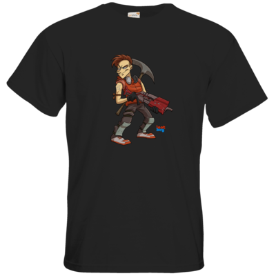 Motiv: T-Shirt Premium FAIR WEAR - LootBoy - Fort - bestimme auf Wunsch Details wie Produkt, Grösse, Farbe und Position selbst ! Motiv: T-Shirt Premium FAIR WEAR - LootBoy - Fort