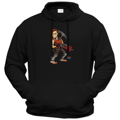 Motiv: Hoodie Premium FAIR WEAR - LootBoy - Fort - bestimme auf Wunsch Details wie Produkt, Grösse, Farbe und Position selbst ! Motiv: Hoodie Premium FAIR WEAR - LootBoy - Fort