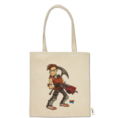 Motiv: Baumwolltasche - LootBoy - Fort - bestimme auf Wunsch Details wie Produkt, Grösse, Farbe und Position selbst ! Motiv: Baumwolltasche - LootBoy - Fort