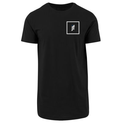 Motiv: Shaped Long Tee - Logo - bestimme auf Wunsch Details wie Produkt, Grösse, Farbe und Position selbst ! Motiv: Shaped Long Tee - Logo