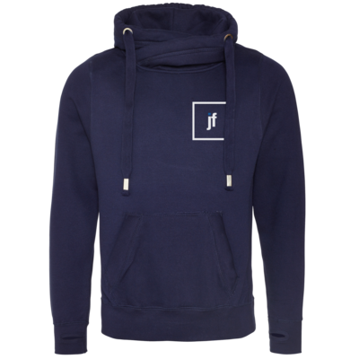 Motiv: Cross Neck Hoodie - Logo - bestimme auf Wunsch Details wie Produkt, Grösse, Farbe und Position selbst ! Motiv: Cross Neck Hoodie - Logo