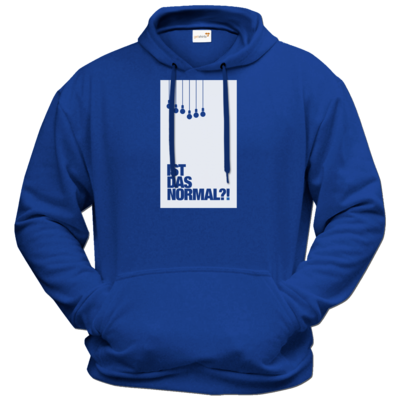 Motiv: Hoodie Premium FAIR WEAR - Ist das normal? - bestimme auf Wunsch Details wie Produkt, Grösse, Farbe und Position selbst ! Motiv: Hoodie Premium FAIR WEAR - Ist das normal?