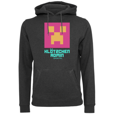 Motiv: Heavy Hoodie - Kloetzchen Admin - bestimme auf Wunsch Details wie Produkt, Grösse, Farbe und Position selbst ! Motiv: Heavy Hoodie - Kloetzchen Admin