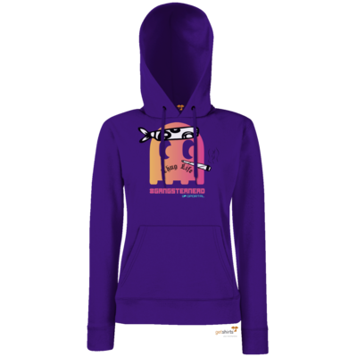 Motiv: Hoodie Damen Classic - Thug Life - bestimme auf Wunsch Details wie Produkt, Grösse, Farbe und Position selbst ! Motiv: Hoodie Damen Classic - Thug Life