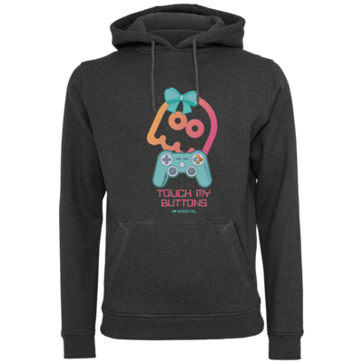 Motiv: Heavy Hoodie - Touch My Buttons - bestimme auf Wunsch Details wie Produkt, Grösse, Farbe und Position selbst ! Motiv: Heavy Hoodie - Touch My Buttons