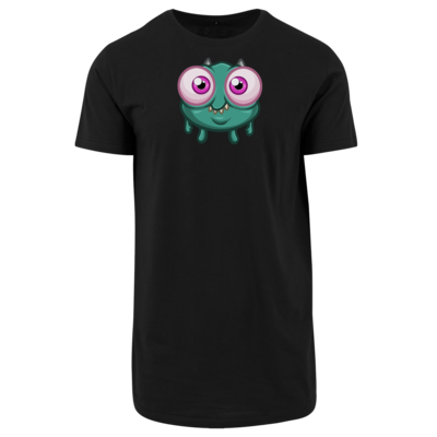 Motiv: Shaped Long Tee - Submonsterchen - bestimme auf Wunsch Details wie Produkt, Grösse, Farbe und Position selbst ! Motiv: Shaped Long Tee - Submonsterchen