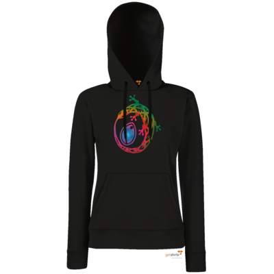 Motiv: Hoodie Damen Classic - Götter - Tsa - Symbol - bestimme auf Wunsch Details wie Produkt, Grösse, Farbe und Position selbst ! Motiv: Hoodie Damen Classic - Götter - Tsa - Symbol