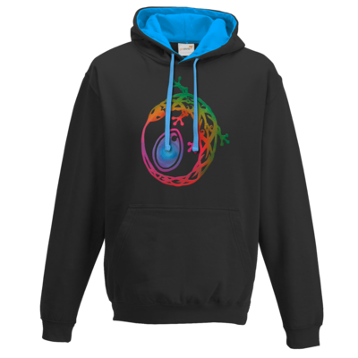 Motiv: Two-Tone Hoodie - Götter - Tsa - Symbol - bestimme auf Wunsch Details wie Produkt, Grösse, Farbe und Position selbst ! Motiv: Two-Tone Hoodie - Götter - Tsa - Symbol