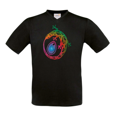 Motiv: T-Shirt V-Neck FAIR WEAR - Götter - Tsa - Symbol - bestimme auf Wunsch Details wie Produkt, Grösse, Farbe und Position selbst ! Motiv: T-Shirt V-Neck FAIR WEAR - Götter - Tsa - Symbol