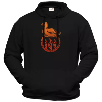Motiv: Hoodie Premium FAIR WEAR - Götter - Travia - Symbol - bestimme auf Wunsch Details wie Produkt, Grösse, Farbe und Position selbst ! Motiv: Hoodie Premium FAIR WEAR - Götter - Travia - Symbol