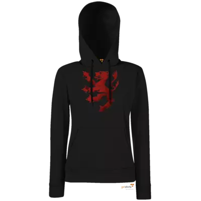 Motiv: Hoodie Damen Classic - Götter - Rondra - Symbol - bestimme auf Wunsch Details wie Produkt, Grösse, Farbe und Position selbst ! Motiv: Hoodie Damen Classic - Götter - Rondra - Symbol