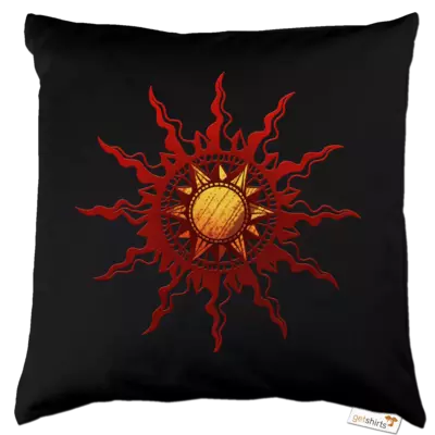 Motiv: Kissen Baumwolle - Götter - Praios - Symbol - bestimme auf Wunsch Details wie Produkt, Grösse, Farbe und Position selbst ! Motiv: Kissen Baumwolle - Götter - Praios - Symbol