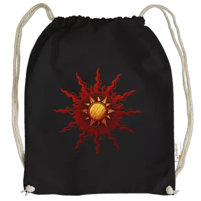 Motiv: Cotton Gymsac - Götter - Praios - Symbol - bestimme auf Wunsch Details wie Produkt, Grösse, Farbe und Position selbst ! Motiv: Cotton Gymsac - Götter - Praios - Symbol