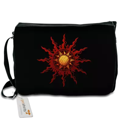 Motiv: Schultertasche - Götter - Praios - Symbol - bestimme auf Wunsch Details wie Produkt, Grösse, Farbe und Position selbst ! Motiv: Schultertasche - Götter - Praios - Symbol