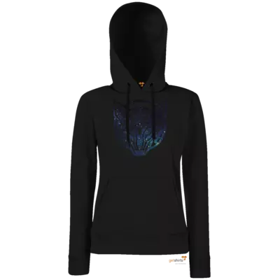 Motiv: Hoodie Damen Classic - Götter - Phex - Symbol - bestimme auf Wunsch Details wie Produkt, Grösse, Farbe und Position selbst ! Motiv: Hoodie Damen Classic - Götter - Phex - Symbol