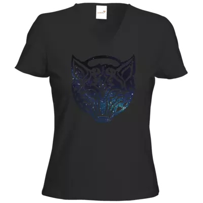 Motiv: T-Shirts Damen V-Neck FAIR WEAR - Götter - Phex - Symbol - bestimme auf Wunsch Details wie Produkt, Grösse, Farbe und Position selbst ! Motiv: T-Shirts Damen V-Neck FAIR WEAR - Götter - Phex - Symbol