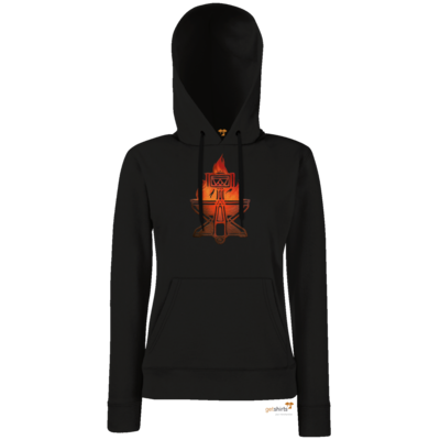 Motiv: Hoodie Damen Classic - Götter - Ingerimm - Symbol - bestimme auf Wunsch Details wie Produkt, Grösse, Farbe und Position selbst ! Motiv: Hoodie Damen Classic - Götter - Ingerimm - Symbol