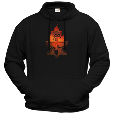 Motiv: Hoodie Premium FAIR WEAR - Götter - Ingerimm - Symbol - bestimme auf Wunsch Details wie Produkt, Grösse, Farbe und Position selbst ! Motiv: Hoodie Premium FAIR WEAR - Götter - Ingerimm - Symbol