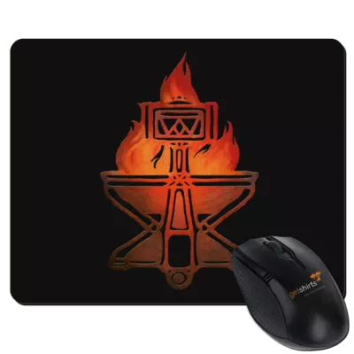 Motiv: Mousepad Textil - Götter - Ingerimm - Symbol - bestimme auf Wunsch Details wie Produkt, Grösse, Farbe und Position selbst ! Motiv: Mousepad Textil - Götter - Ingerimm - Symbol