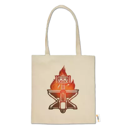 Motiv: Baumwolltasche - Götter - Ingerimm - Symbol - bestimme auf Wunsch Details wie Produkt, Grösse, Farbe und Position selbst ! Motiv: Baumwolltasche - Götter - Ingerimm - Symbol